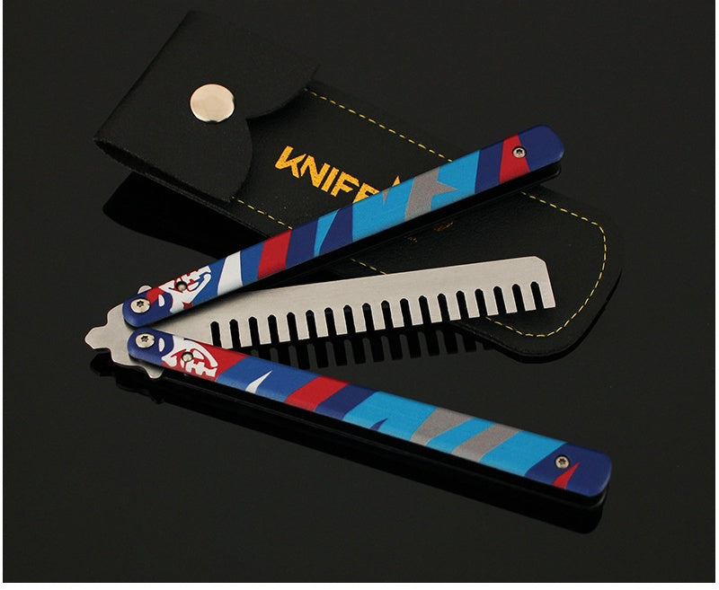 Valorant Yoru's Comb Butterfly Knife Alloy Model Toy, Training Prop and Display Ornament