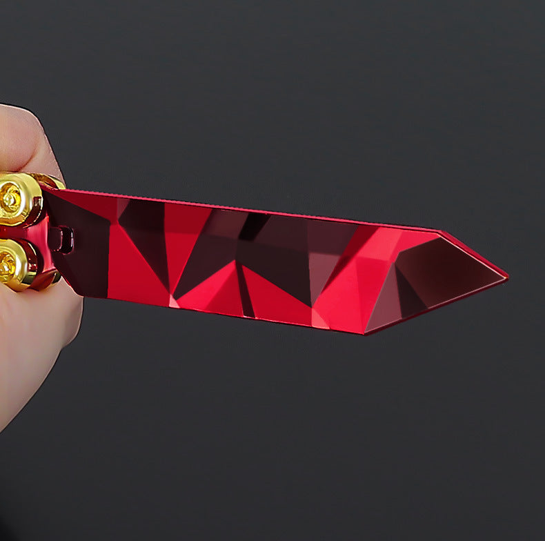 Valorant Game Peripheral 2022 Edition Championship Butterfly Knife Upgrade Metal Model Craft Toy