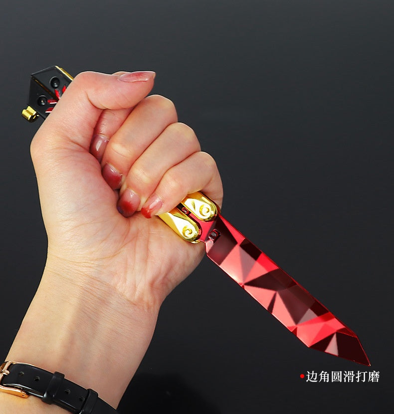 Valorant Game Peripheral 2022 Edition Championship Butterfly Knife Upgrade Metal Model Craft Toy