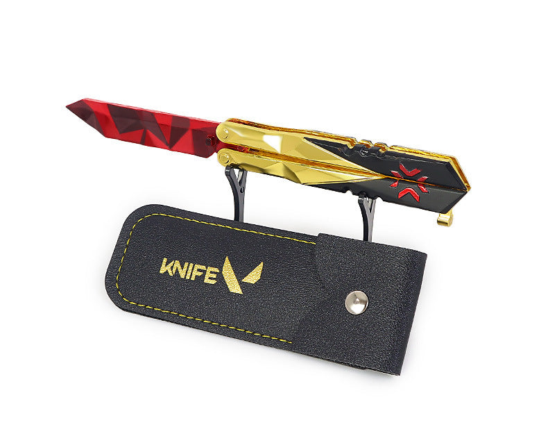 Valorant Game Peripheral 2022 Edition Championship Butterfly Knife Upgrade Metal Model Craft Toy