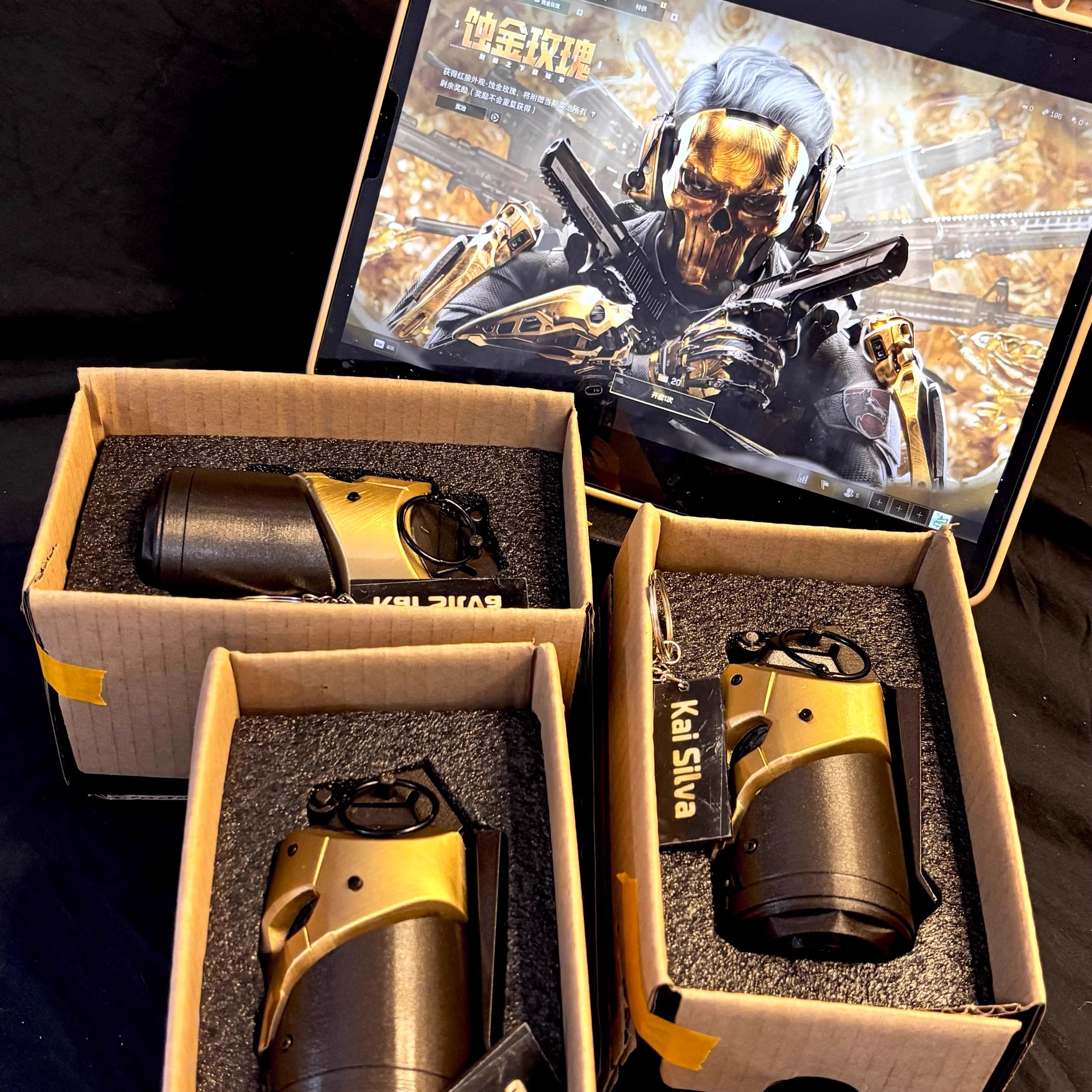 Delta Force: Operation Red Wolf Smoke Grenade Cosplay Prop, Keychain, Gift, Model Toy, Desktop Display Collectible