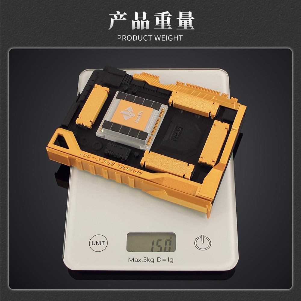 1:1 Mandel Supercomputing Unit 3D-Printed Display Model - Delta Force Collectible Tech Artifact | High-Precision Stereo Lithography Collectible