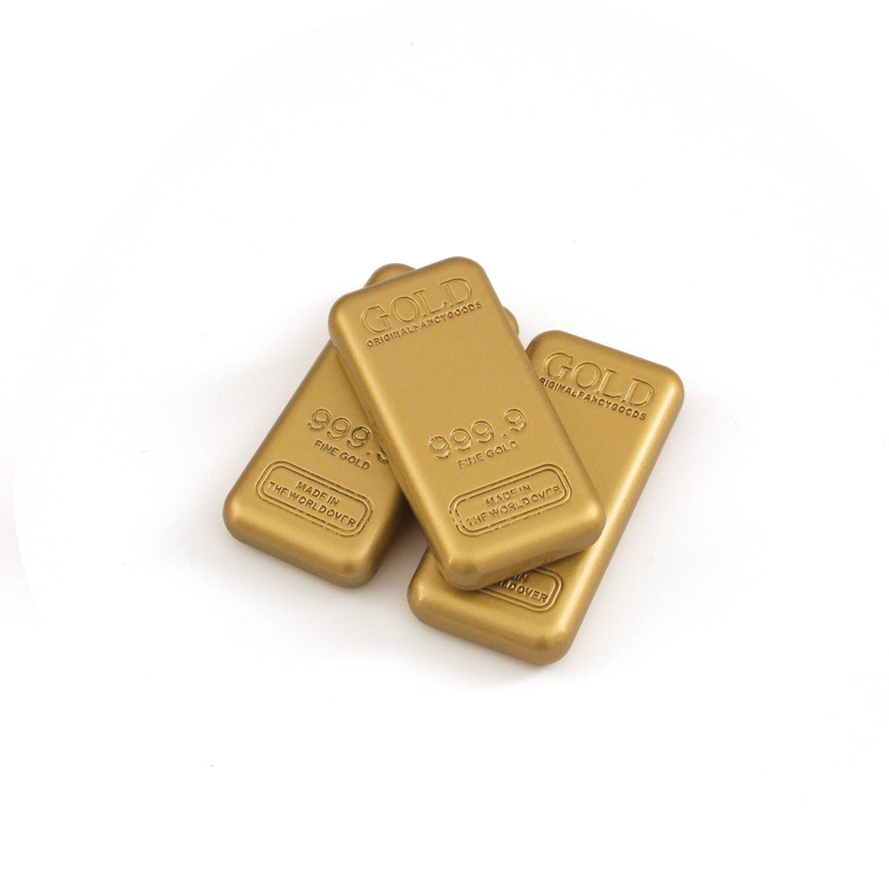 1:1 Solid Gold Bar Model - Delta Force Collectible Gift | 24K Pure Gold Bullion Replica Models(3-PICES)