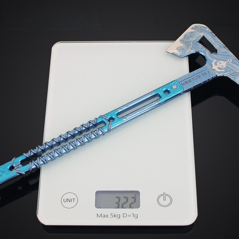 Delta Force Black Sea Tactical Axe Alloy Model Toy - Game Weapon Collectible Display Piece