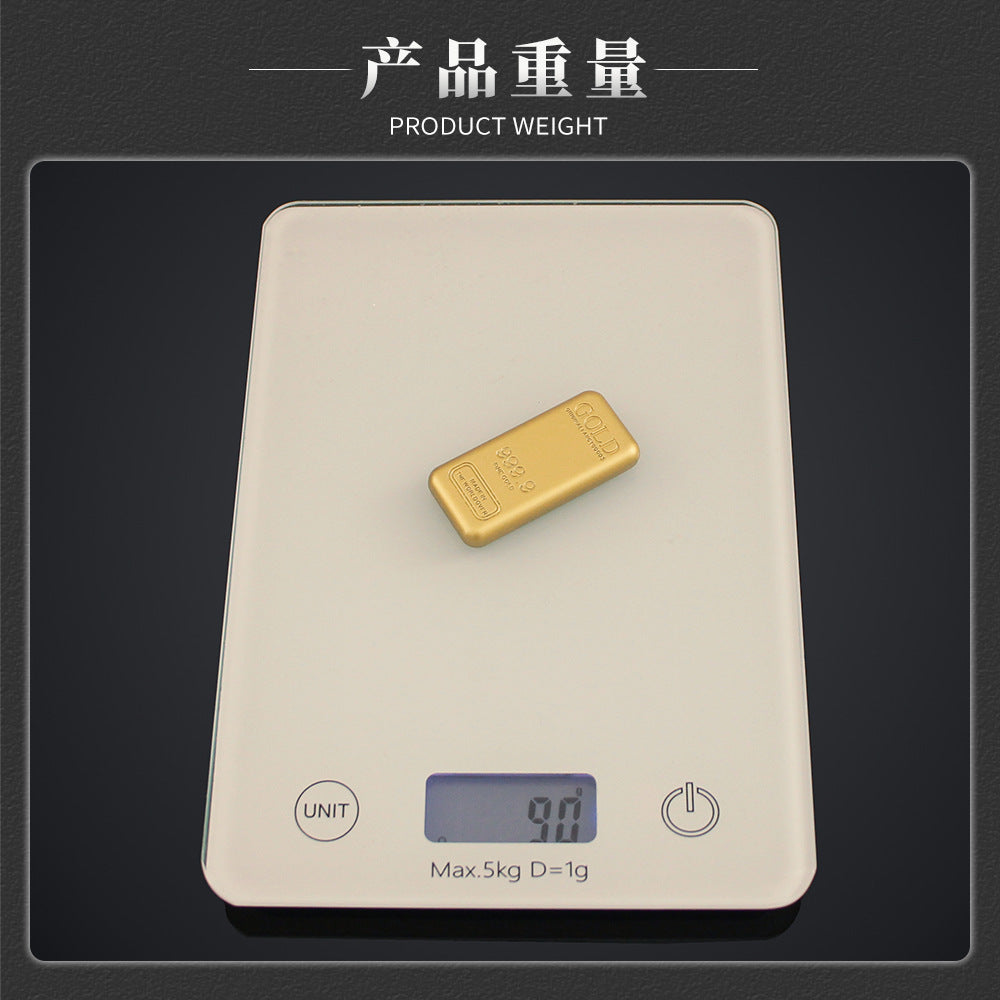 1:1 Solid Gold Bar Model - Delta Force Collectible Gift | 24K Pure Gold Bullion Replica Models(3-PICES)