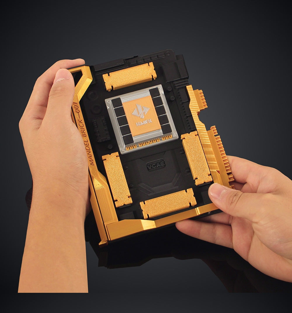 1:1 Mandel Supercomputing Unit 3D-Printed Display Model - Delta Force Collectible Tech Artifact | High-Precision Stereo Lithography Collectible