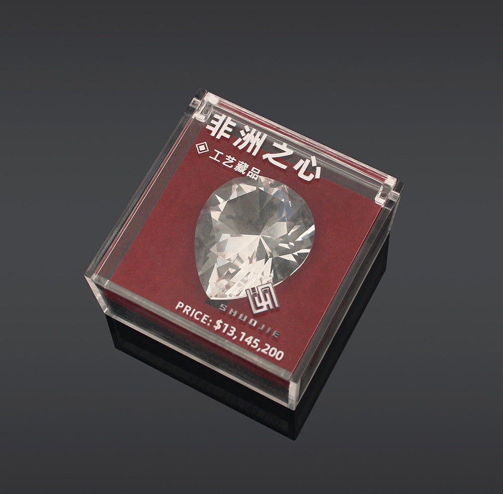 1:1 African Heart Diamond Prop - Official Delta Force Collectible