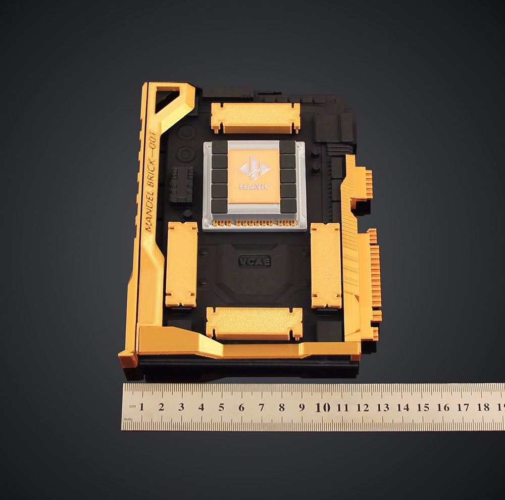 1:1 Mandel Supercomputing Unit 3D-Printed Display Model - Delta Force Collectible Tech Artifact | High-Precision Stereo Lithography Collectible