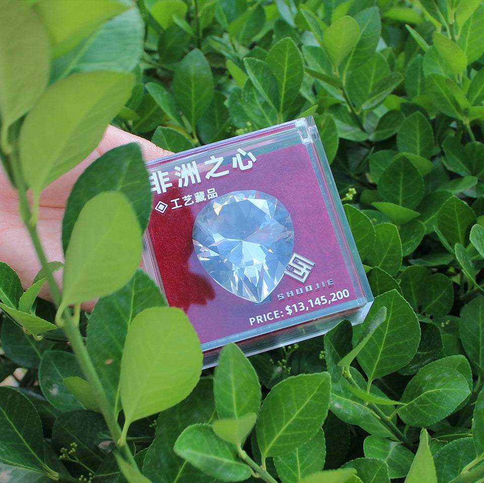 1:1 African Heart Diamond Prop - Official Delta Force Collectible