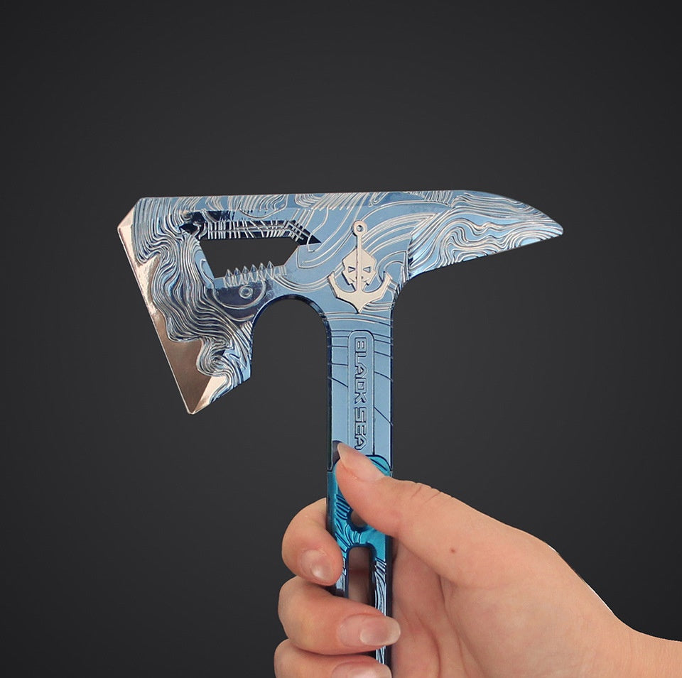 Delta Force Black Sea Tactical Axe Alloy Model Toy - Game Weapon Collectible Display Piece