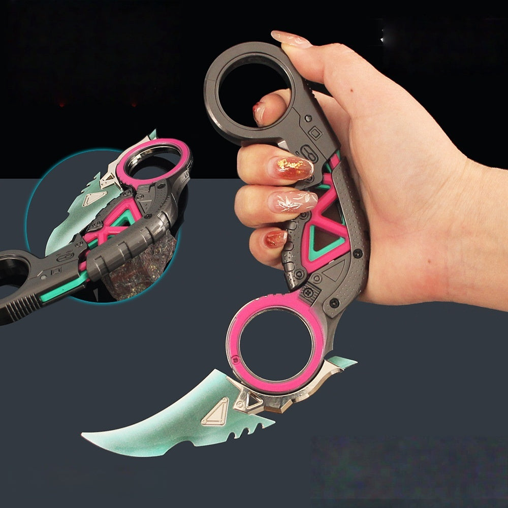Apex Legends Heirloom Raptor's Claw Folding Karambit Alloy Model Toy & Display Piece