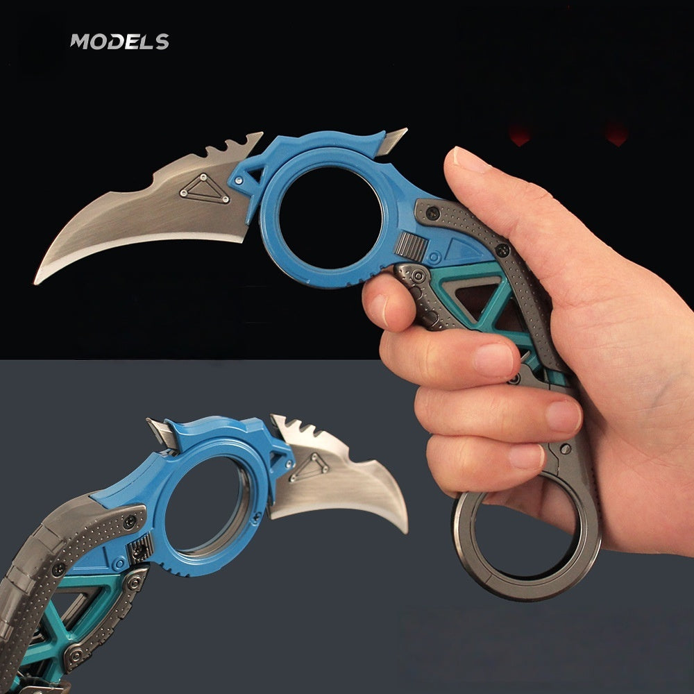 Apex Legends Heirloom Raptor's Claw Folding Karambit Alloy Model Toy & Display Piece