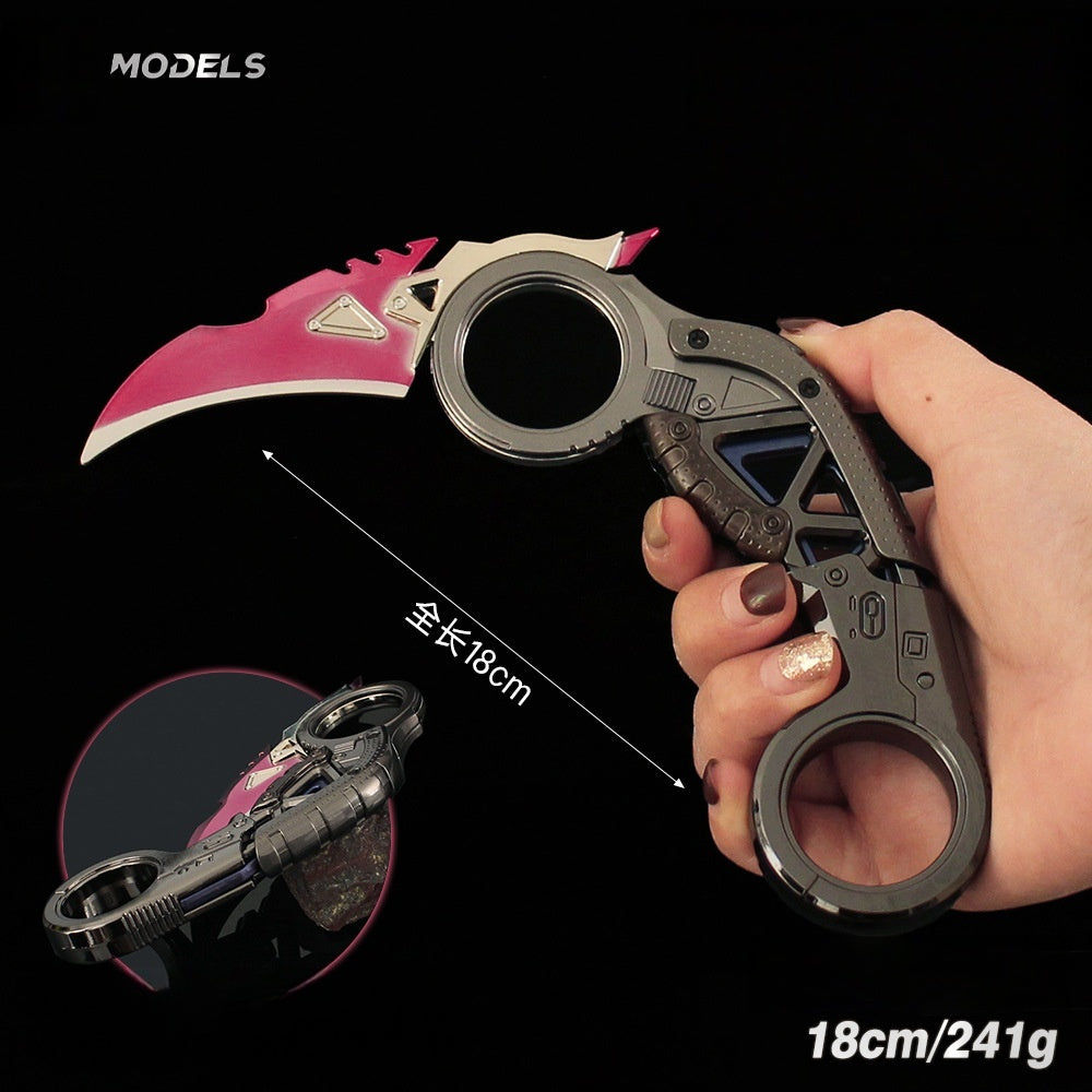 Apex Legends Heirloom Raptor's Claw Folding Karambit Alloy Model Toy & Display Piece